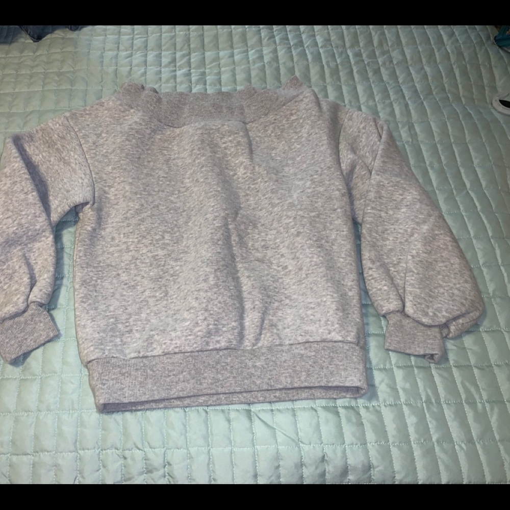 Off the shoulder sweater